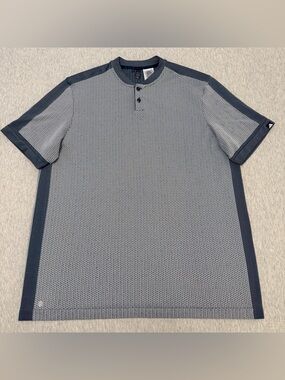 Adidas Men's XL Ultimate365 Textured Primeknit Golf Polo Shirt